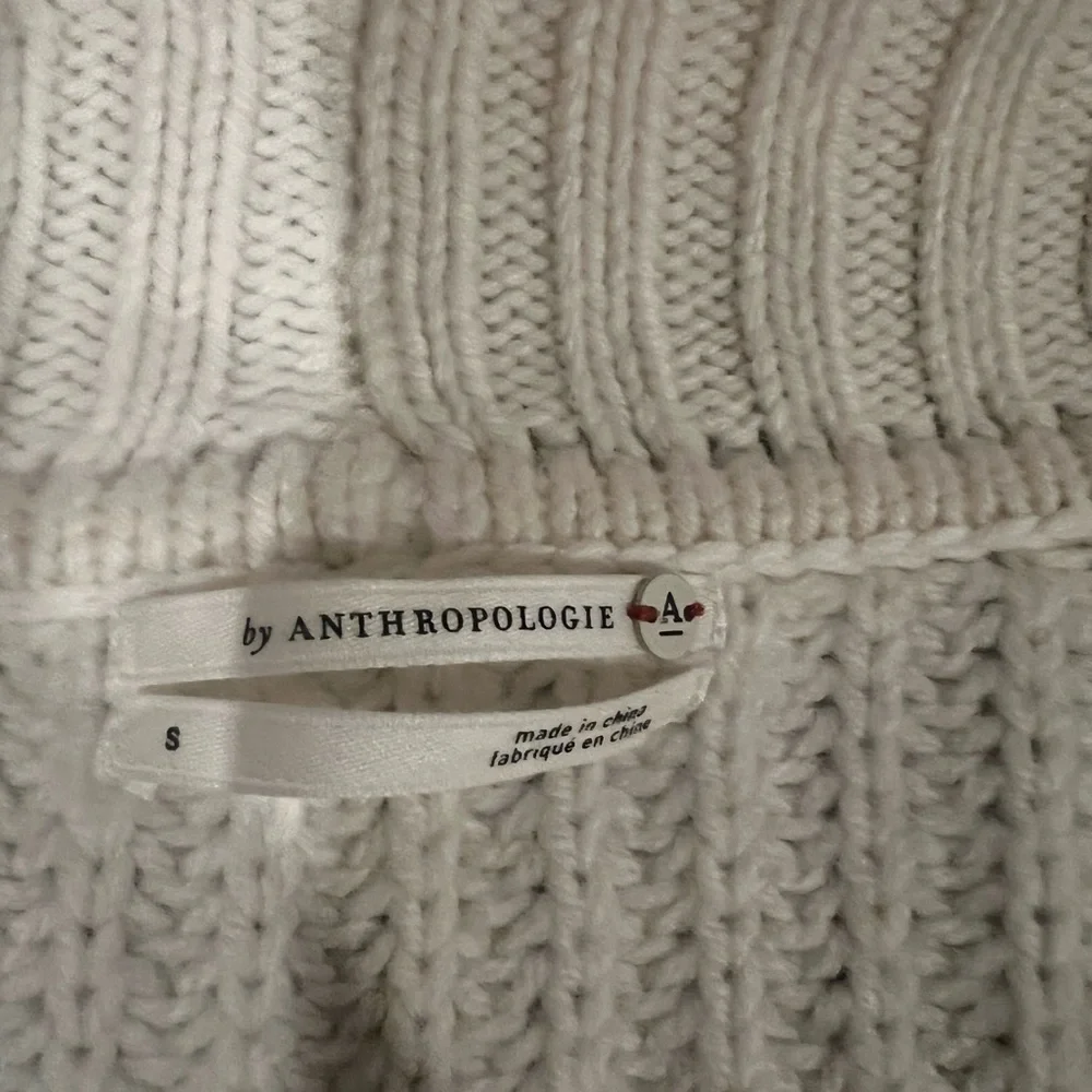 Women's Cream Shawl Collar Cropped Knit Sweater